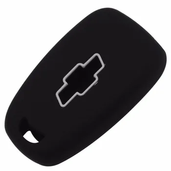 Jingyuqin 10ps Nový 4 Tlačidlá Diaľkového Silikónové Auto-Styling Kryt puzdro Pre Chevrolet Tracker Cruze Kľúčom Smart Key