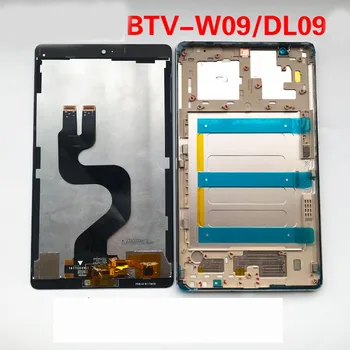 Pôvodný pre Huawei MediaPad M3 8.4 palcový BTV-DL09 BTV-W09 LCD Displej s odtlačkov prstov Dotykový Displej Digitalizátorom. Plný Montáž