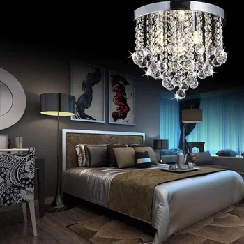 Moderný Luster Crystal Ball Zariadenie Prívesok LED Stropné Svietidlo pre Chodby, Spálne, Obývacia Izba, Kuchyňa, Jedáleň