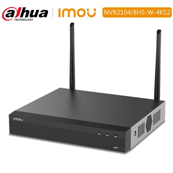 Dahua Imou 4K Rozlíšenie Wi-Fi videokamery 4CH/8CH Bezdrôtový NVR Silné Kovové Shell Podpora Štandardu ONVIF Protokol