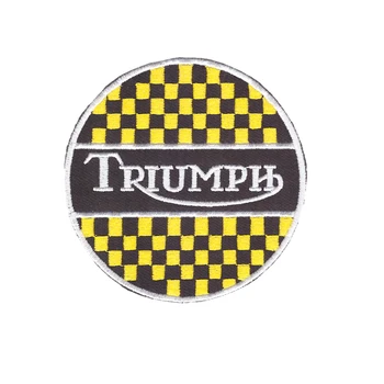 Triumf vlastné logo patch žehlička na plátno klobúk alebo taška zadarmo doprava môže byť vlastné výšivky továreň v číne