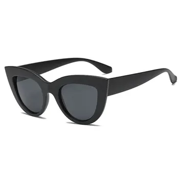 2020 Ženy, Mačka Očí, slnečné Okuliare Matt black Dizajnér Značky Cateye Slnečné okuliare Pre Ženy okuliare UV400