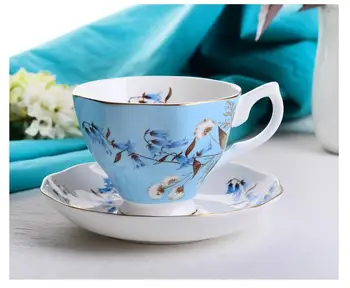 Európska Kosti čína kávový set Creative jednoduché hrnček keramické, porcelánové misky, Popoludní čaj, pohár mlieka 200 ML