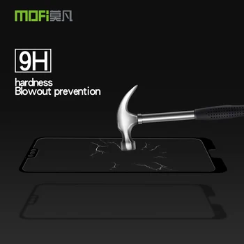 Huawei honor 10 sklo tvrdené MOFi pôvodné Huawei honor 10 screen protector úplné pokrytie 2.5 D šedá Huawei honor10 sklo film 5.8