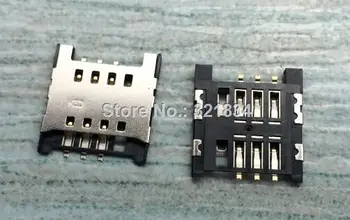 50pcs/veľa micro Čítačkou SIM Kariet Držiteľ Zásobník Slot konektor pre LG P990 P999 P993 P970