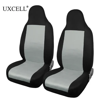 Uxcell 2ks Klasický Štýl autosedačky Kryt Univerzálna Priľnavosť Väčšina Sedadlami Interiérové Doplnky prestieranie 2 Farba Auto Styling