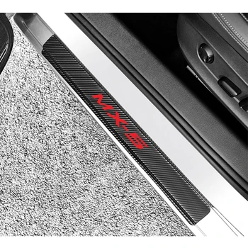 Auto Parapet Šúchať Doska Pedál Týka Nálepky Filmov pre Mazda MX-5 MX5 Auto Nálepky, Auto Príslušenstvo Dvere Auta Chránič 4PCS/veľa