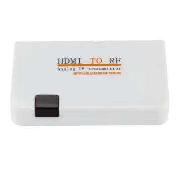 HDMI VF Konvertor, Koaxiálny Adaptér HDMI Digitálny Signál na RF Analógový Signál Pre Blu-ray Prehrávača, Hernej Konzoly, Set-top Box
