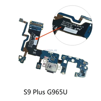 Pre Samsung Galaxy S9 Plus G9650 G965F G965U G965N USB Nabíjací Port Nabíjací Dock Konektor Flex Kábel