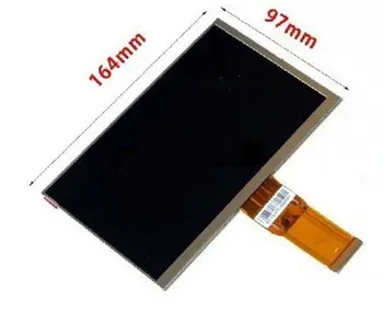 7inch Nový LCD Displej Pre teXet TM-7058 X-pad ŠTÝL 7.1 3G Tabletu je IPS vnútorné obrazovky Matice Náhrada Za teXet X-pad ŠTÝL 7.1
