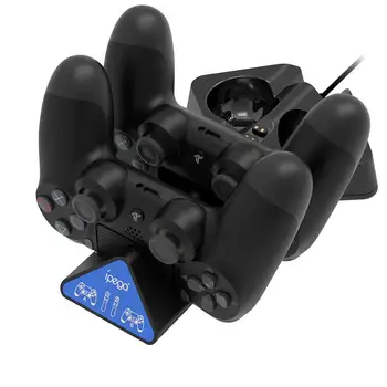 PS4 Move Motion VR PSVR LED Ovládač USB Nabíjací Stojan Regulátor Nabíjania Dock pre PS VR Presunúť PS 4 Dualshock 4/Slim/Pro Gamepad