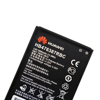 Originálne HuaWei HB476387RBC Batériu Pre Huawei Honor 3X G750 B199 Náhradné Telefónne kontakty batérie 3000mAh Vysokou kapacitou Akku