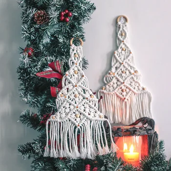 2020 roztomilý gobelín nástenné gobelíny boho dekor macrame stene visí trippy tapisérie stene visí koľaji Vianočný dekor