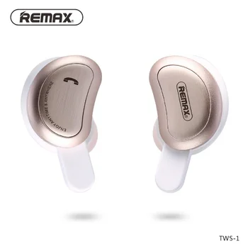 Remax TWS Bluetooth slúchadlá bezdrôtové 3D stereo Dvojité ucho telefónov, headset, handsfree hovory Mini Bezdrôtová 4.1