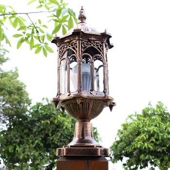 Záhrada, Vonkajšie Nástenné Svietidlo Verandu Lampa Post Nosným Pilierom Lampy, Osvetlenie Chodníka Balkón Uličkou Svetlá