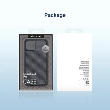 NILLKIN pre iPhone 12/12 mini /12 Pro Max Telefón Prípade,Camshield Posuňte Kryt Chrániť Objektív Ochrana puzdro Pre iPhone 12 Pro Max