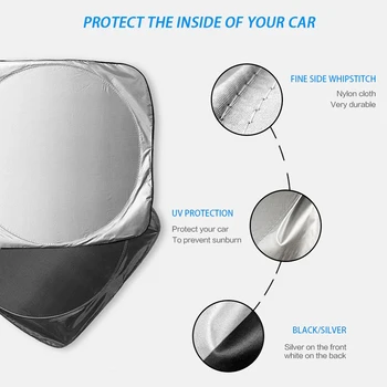 Čelného skla slnečník kryt chránič logo pre škoda parasol coche auto okno slnečná clona protecion nevidiacich auto tieni chladenie nové