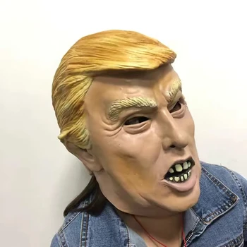 Cosmask Zábavné Halloween Realistický Latexový Celebrity Donald Trump Prezident Putin Maska Halloween Loptu Cosplay Masky Strany Kostým