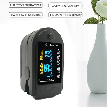 Nové Kyslíka V Krvi, Monitor Pulsoxymeter Zuurstofverzadiging Monitor Snelle Verzending Binnen 24 Uur (Zonder Batterij) Hot