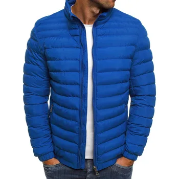 2020 zimný kabát mužov Ležérne módne 7 farieb puffer bunda plus veľkosť S-3XL veľká veľkosť mužov pánske zimné bundy a coats obliekať mužov