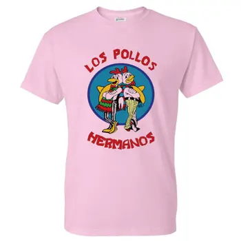 2019 pánskej Módy Breaking Bad Tričko LOS POLLOS Hermanos T Shirt Kuracie Bratia Krátke Sleeve Tee Lumbálna Hot Predaj Topy