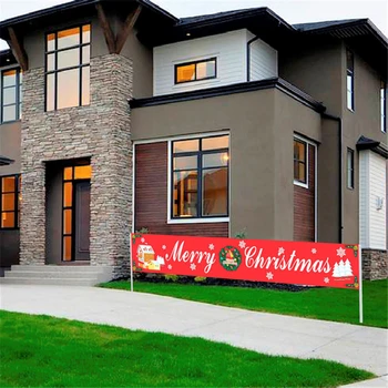 Veselé Vianočné Dekorácie Pre Domov Stromček, Ozdoby Santa Snehuliak Banner 2020 Vianočné Girlandy Šťastný Nový Rok 2020