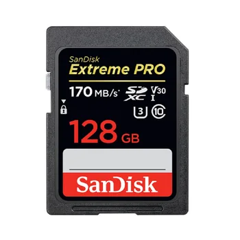 SanDisk Extreme Pro/Ultra SD Karta 128 GB 64 GB 32 GB, 512 gb diskom 256G 16GB SD 128 gb Flash Pamäte, Karta SD U1/U3 4K V30 Karty SDXC SDHC