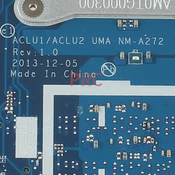 ACLU1/ACLU2 NM-A272 Pre LENOVO G50-70 I7-4510U 15' Palcový Notebook Doske DDR3L Notebook doska