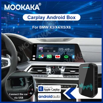 Pre BMW Univerzálny Apple Carplay AI Okno Systém Android, Auto Multimediálny Prehrávač Videa 32 GB Bezdrôtová Zrkadlo odkaz Auto Rádio upgrade