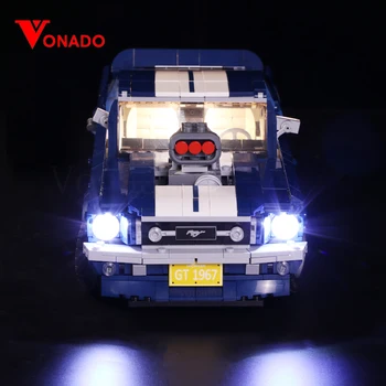 Led Svetlo Kompatibilný Pre Lego 10265 B Ford Mustang DIY osvetlenie tvorivé pretekárske Auto Stavebné Bloky, Hračky, Darčeky len svetlo