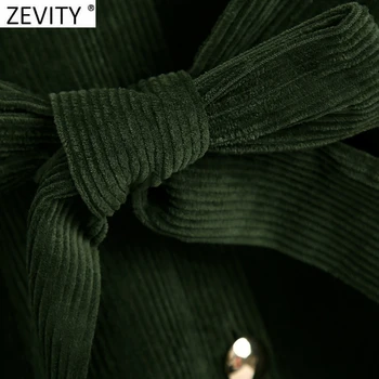 Zevity Nové Elegantné Ženy Singel svojim Dlhý Rukáv Luk Krídla Slim Tričko Šaty Office Dámy Menčester Business Vestidos DS4736