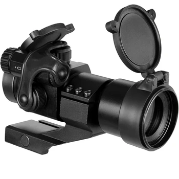 Červená Zelená Bodka Riflescopes 32mm Pozorovanie Ďalekohľadom Taktické Laser Zbraň Pohľad priestor na Picatinny Rail puška