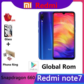 Xiao Redmi Poznámka 7 mobil googleplay smartphone Android mobilný telefón 6.3 