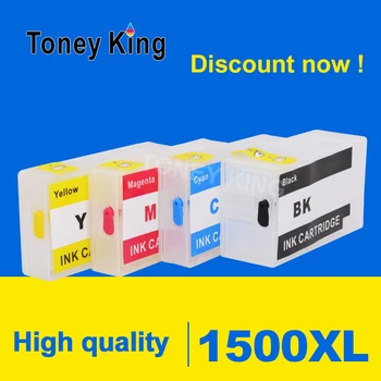 Toney Kráľ CHZO-1500 Naplniteľné Atramentom Cartridge Pre Canon MAXIFY MB2050 MB2150 MB2350 MB2750 Tlačiareň