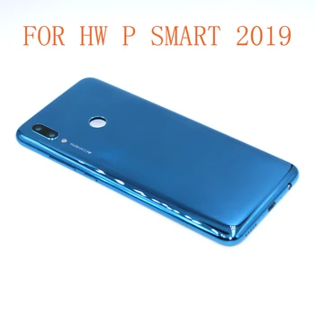 Pre Huawei P Smart 2019 POT-LX3 POT-L23 POT-LX1 POT-L21 POT-LX2 Späť Kryt Batérie Dvere Bývanie prípade Fotoaparát Sklo Objektívu