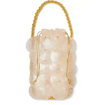 Móda shell Korálkové dámske Kabelky Luxusné, Ručne vyrábané Korálkové Crossbody Tašky pre Ženy Strany Elegantné Večerné Tašky, Dámske Kabelky