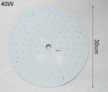 DIY Sady 20W 30W 40W povrchovú montáž LED stropné svietidlo podnos disku led techo PCB dosky kruhovým led trubice 220V 240V 230V