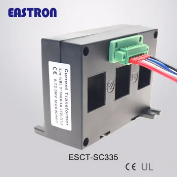 ESCT-SC335 250/1A 3-v-1 Split Core prúdového Transformátora Bez KÁBLOV