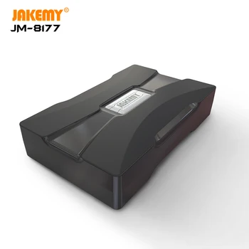 JAKEMY JM-8177 Presnosť Skrutkovača Nastavte Magnetické Bitov Hliníkovej Zliatiny Rukoväť skrutkovača pre iPhone Počítač Opraviť Nástroje