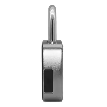 Bluetooth Nabíjateľná Smart Lock Keyless Odtlačkov prstov Zámok IP66 Vodotesný, Anti-Theft Bezpečnostný Visiaci zámok Dverí Batožinového Zámok FLP3+