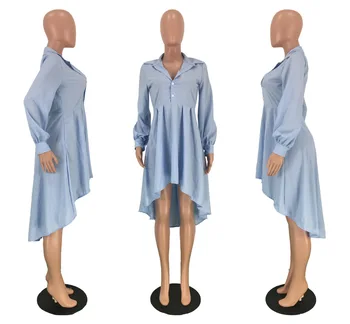 Nové Pevné Blúzka Ucatheall Ženský Nepravidelný Blusas Štíhly Pás Sexy tvaru dámske Tričká Top Módne Pre Ženy, Blúzky