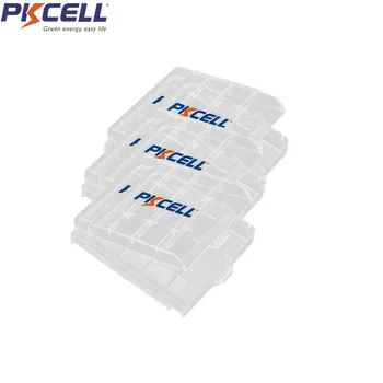 50Pcs PKCELL Batérie Držiak Prípade, Plastové Prenosné Boxy Pre AA alebo AAA Batérie