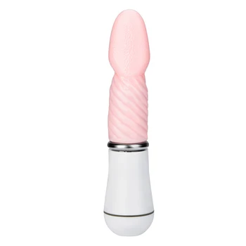 Silikónové Inovatívne G-spot Vibrátor Nabíjateľná Jazyk Masáž 12 Rýchlosť Tichý Vibračný Stimulátor Klitorisu Sexuálne Hračky pre Ženy