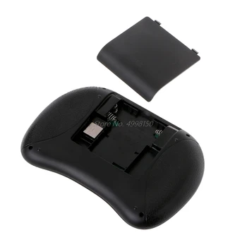 Anglický 2,4 GHz Bezdrôtové i8 Klávesnica Touchpad Lietať Vzduchom Myš Pre Android TV PS3 Dropship