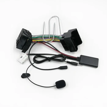 Biurlink Pre Peugeot 207 307 308 407 Pre Citroen C2, C3 RD4 12Pin Bluetooth Modul Bezdrôtových Rádio Stereo AUX-IN Audio Adaptér