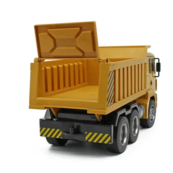 1/18 Hui Na Hračky Rc Dump Truck Bager Elektrické Deti Inžinierstva Truck Model Beach Hračky Transporter Auto Pre Chlapcov