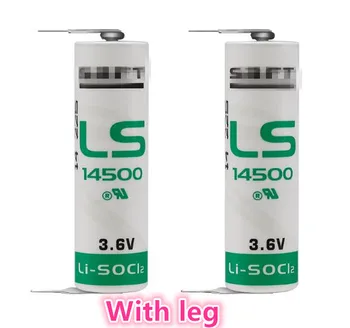 8PCS LS14500 3.6 V ER14505 lítiová batéria s spájkovanie nohy PLC priemyselná lítiová batéria