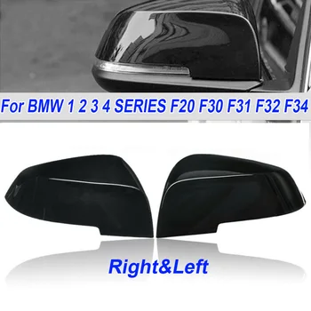 Lesklý Čierny Kryt Spätného Zrkadla Spp Pre BMW 1/2/3/4 Série F20 F21 F22 F30 F32