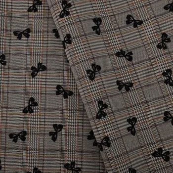 145cmx100cm polyester-bavlna twill koberčeky farbená priadza Škótskej prehoz na oblečenie odev taška JK skladaná sukňa jednotné textílie