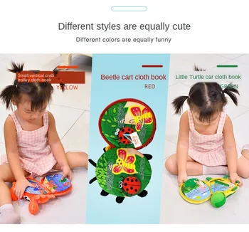 Dieťa Zvierat Auto Handričkou Knihy, Puzzle Vzdelávania V Ranom Veku Dieťa, Hračky, Kreslené Látkové Hračky, Knihy